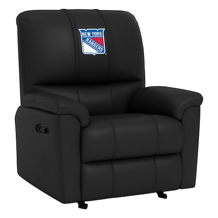 Dreamseat Rocker Recliner with New York Rangers Logo XZ52031CDRRBLK-PSNHL41090